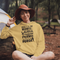 Introducing our gender neutral camping-themed hoodie with a statement that captures the essence of unforgettable memories shared with friends.